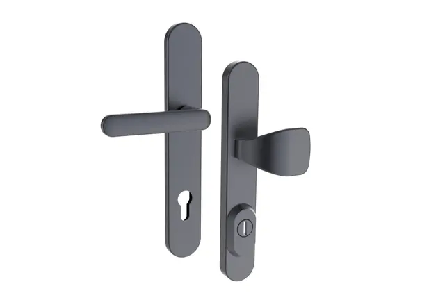 Bezpečnostní kování RX1-40 EXCLUSIVE MH platina mat
