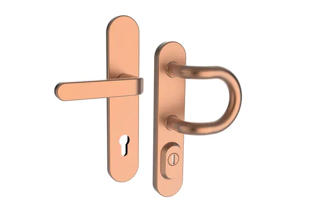 Bezpečnostní kování RX1-50 FORTE měď mat