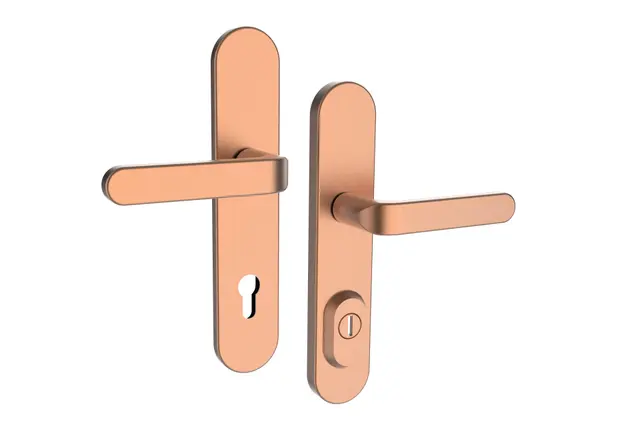 Bezpečnostní kování RX4-50 SOLID měď mat