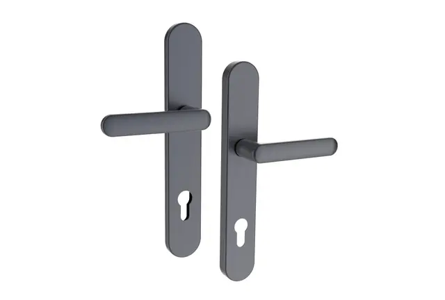 Bezpečnostní kování RX807-40 EXCLUSIVE platina mat
