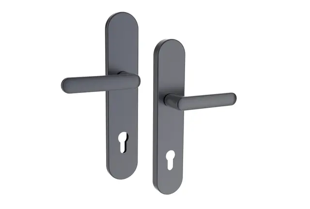 Bezpečnostní kování RX807-50 EXCLUSIVE platina mat
